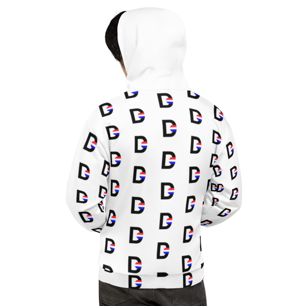 DW Men's All over print Hoodie