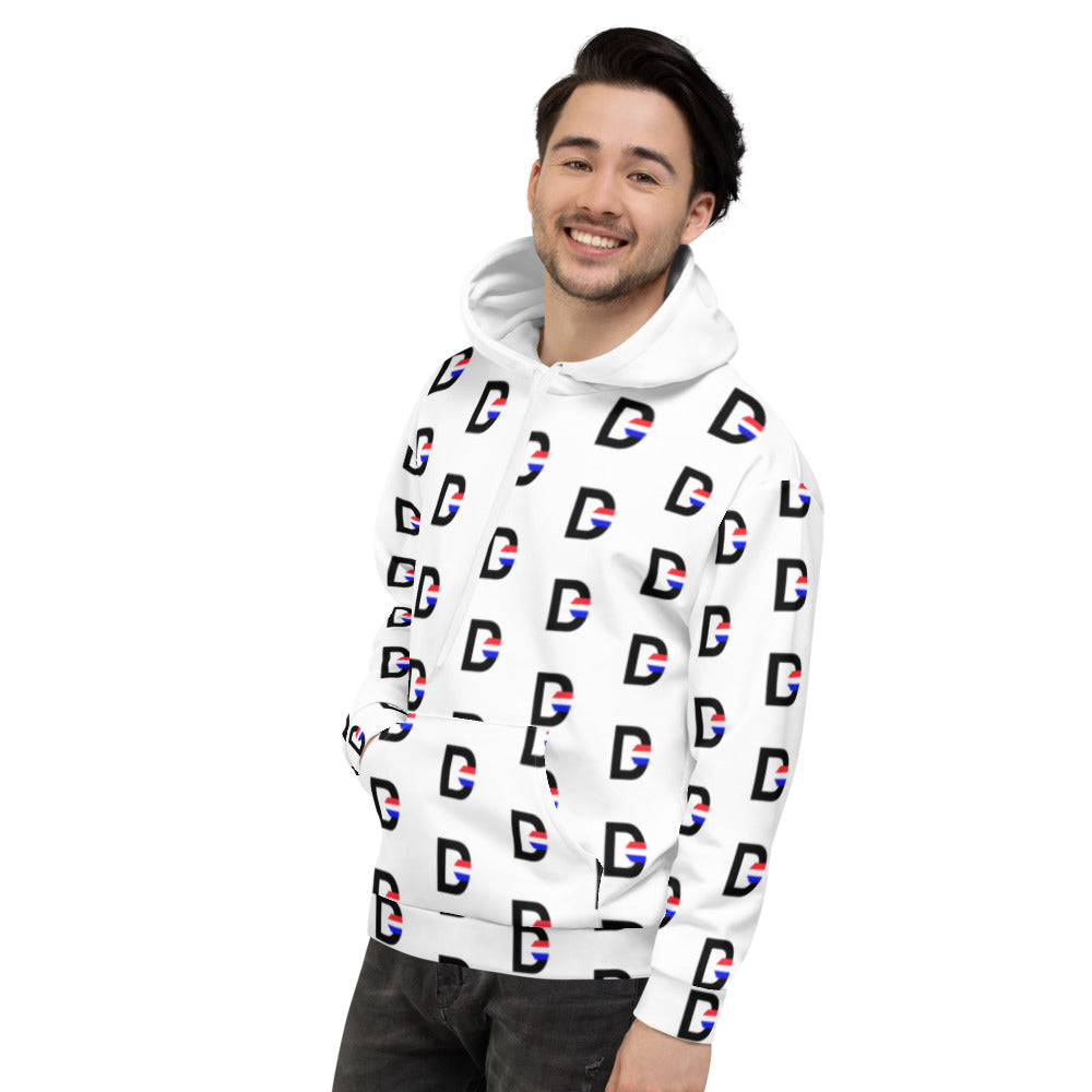 DW Men's All over print Hoodie