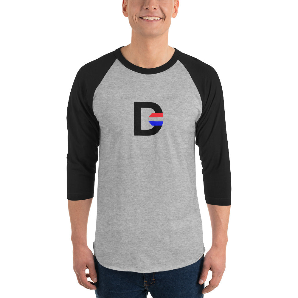 DW Men's 3/4 sleeve raglan shirt