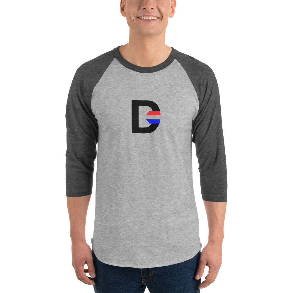 DW Men's 3/4 sleeve raglan shirt