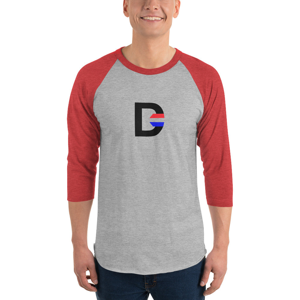 DW Men's 3/4 sleeve raglan shirt