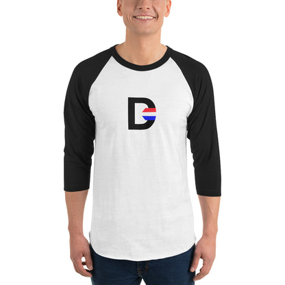 DW Men's 3/4 sleeve raglan shirt