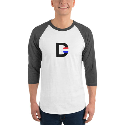 DW Men's 3/4 sleeve raglan shirt