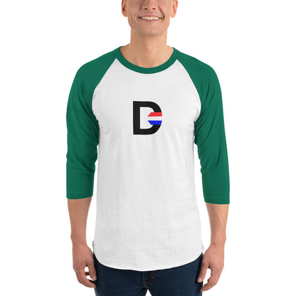 DW Men's 3/4 sleeve raglan shirt